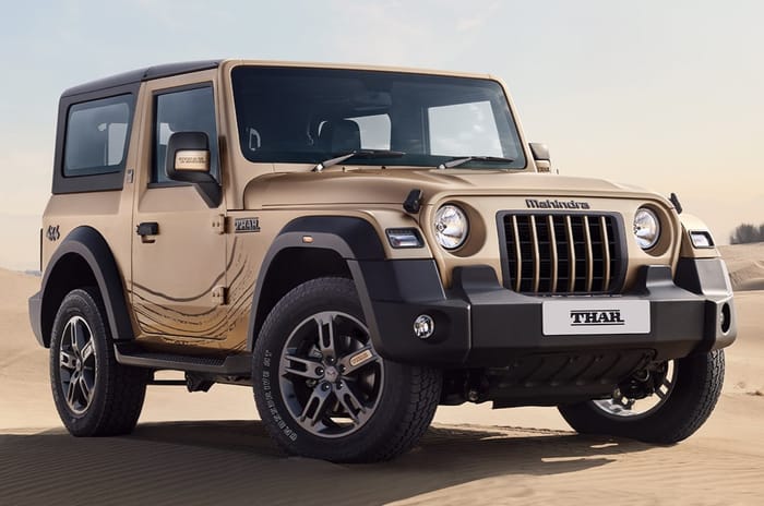 Mahindra Thar Earth Edition launched at Rs 15.4 lakh